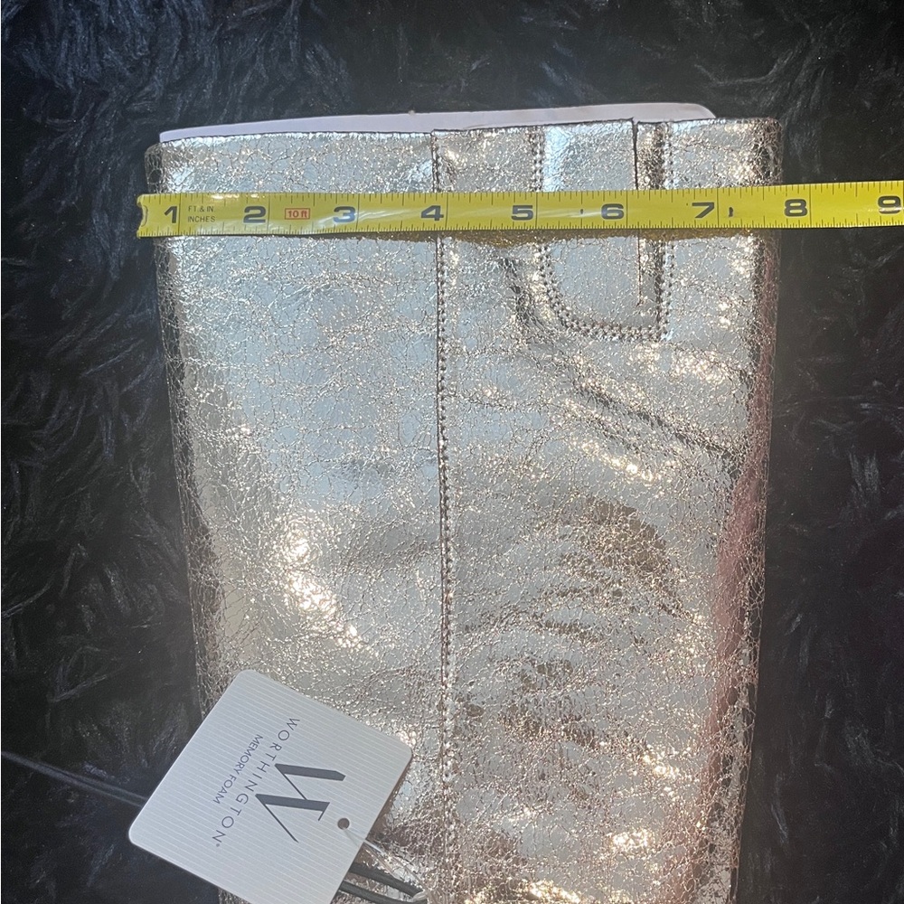 Worthington Gold Knee-High Boots Size 6 M - Picture 9 of 9